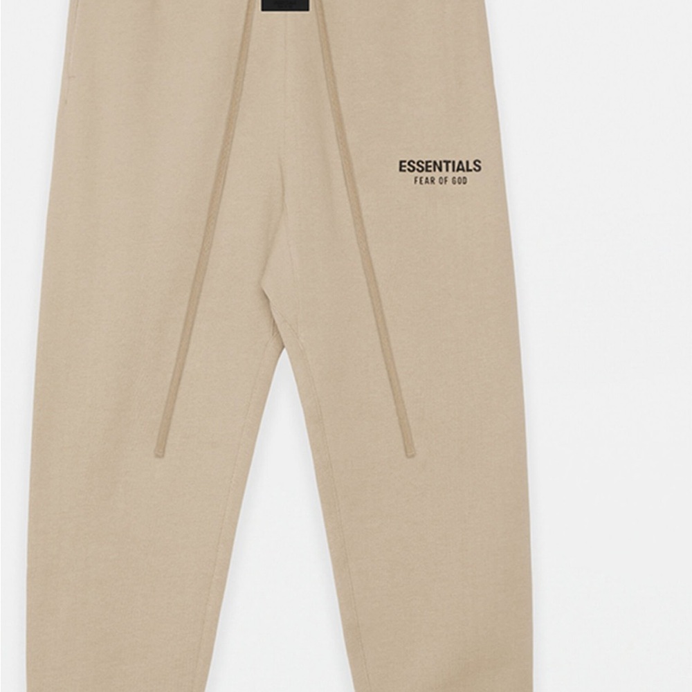 Fear of God Essentials Desert Sand Fleece Sweatpants